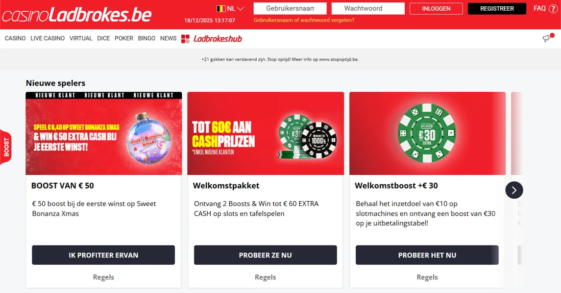 Beste casino sites van België: bonussen, betaalmethoden en entertainment